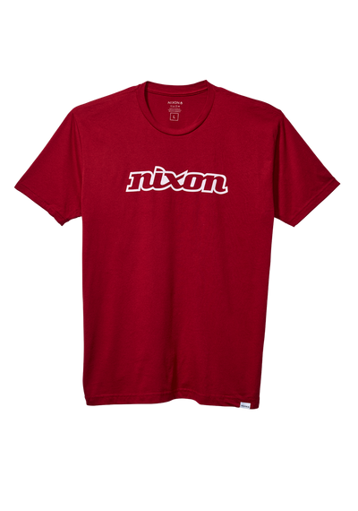 OG Script Eco-Repreve® T-Shirt - Cardinal / White