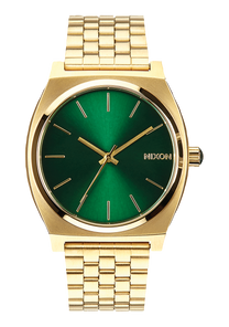 Time Teller - Gold / Green Sunray View 1