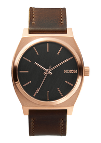 
Nixon Time Teller Watch - Analog - Rose Gold / Gunmetal / Brown - View 1