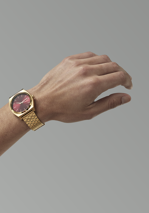 Time Teller - Gold / Oxblood Sunray