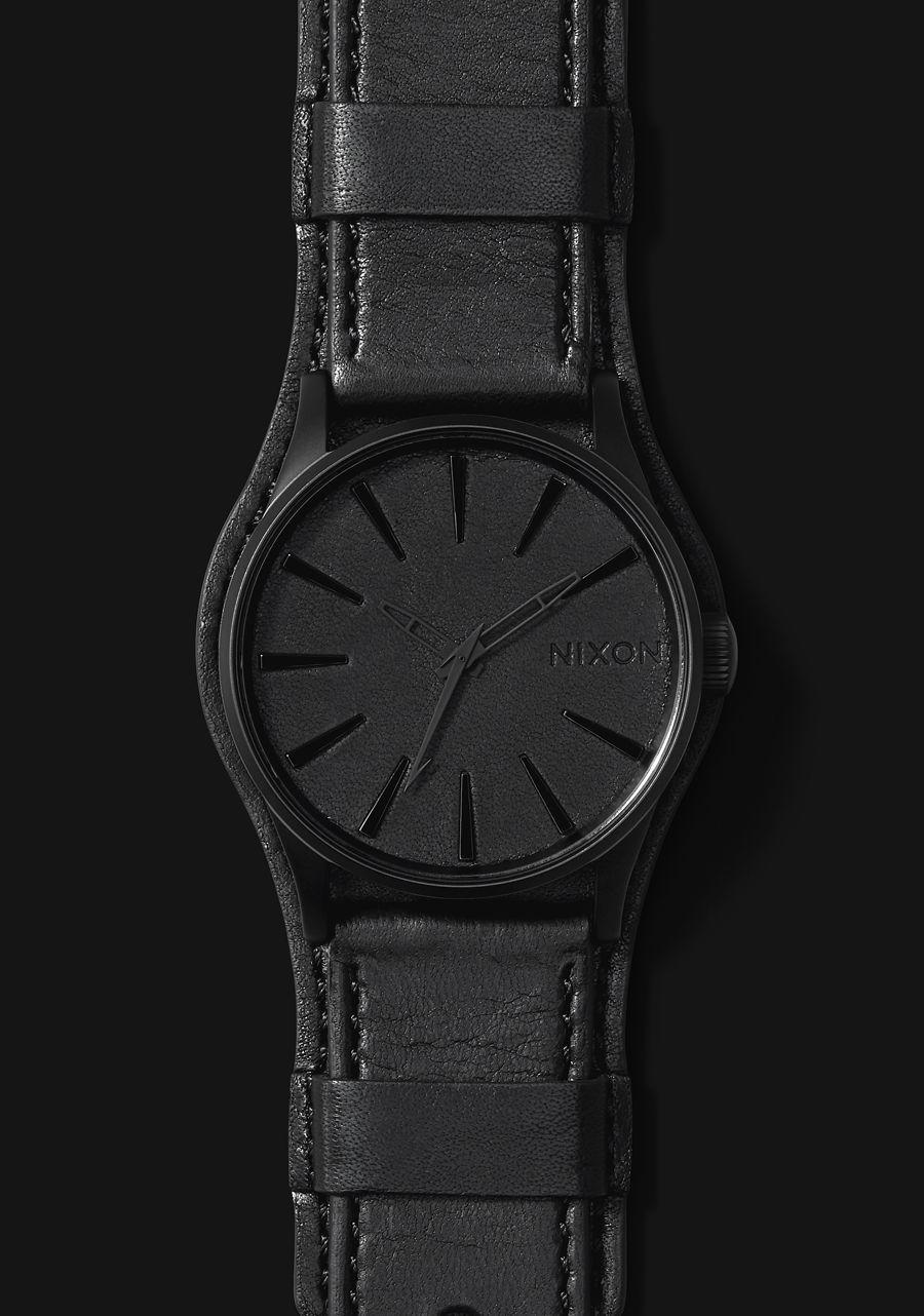 Sentry Leather - Black / Black Album