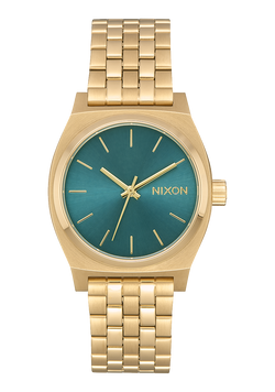 Medium Time Teller - Light Gold / Turquoise