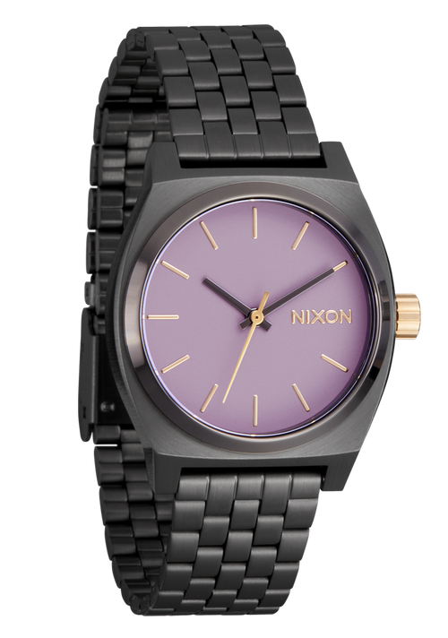 Medium Time Teller - Gunmetal / Lavender / Gold