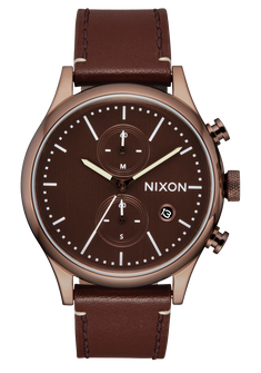 Station Chrono Leather - Chocolate / Cappuccino / Brown