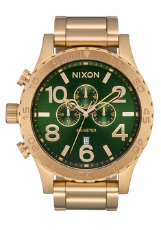 51-30 Chrono - Gold / Green Sunray