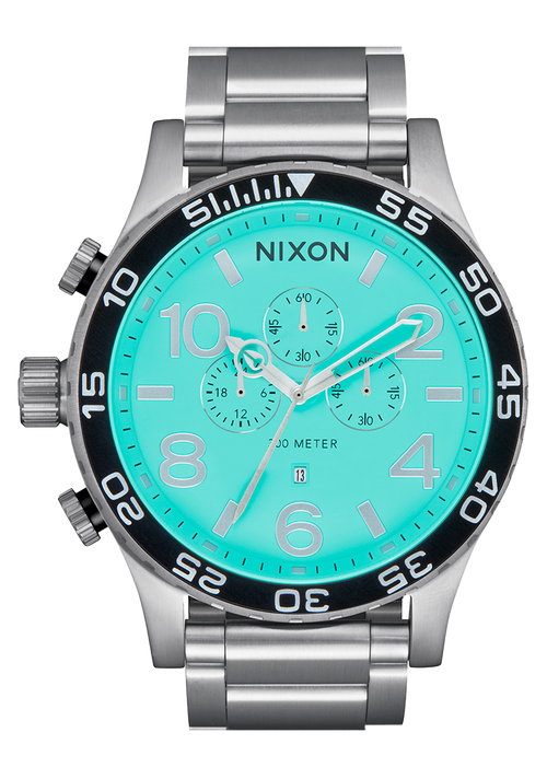 51-30 Chrono - Silver / Turquoise