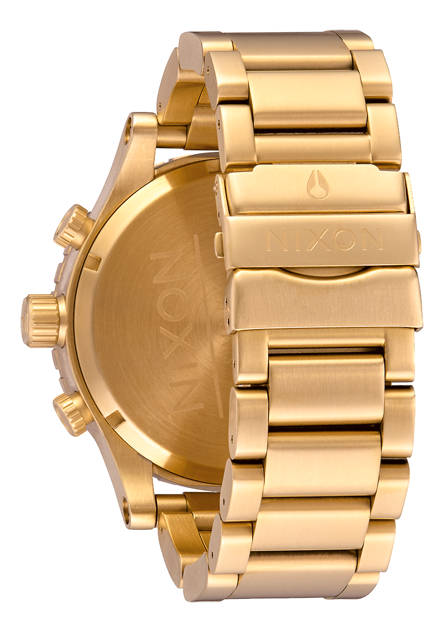 51-30 Chrono Watch | All Gold | Men's Stainless Steel – Nixon EU