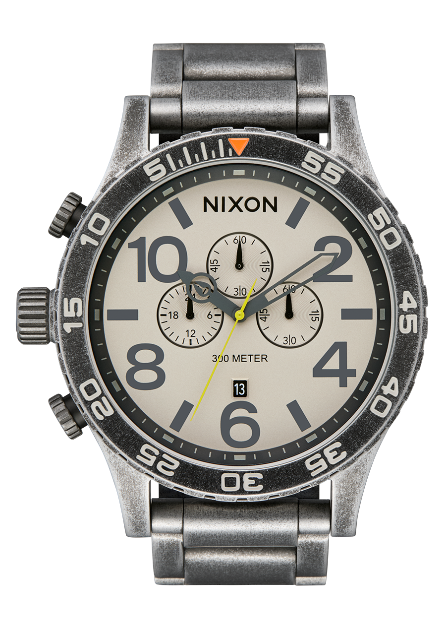 51-30 Chrono - Antique Silver / Pumice View 1