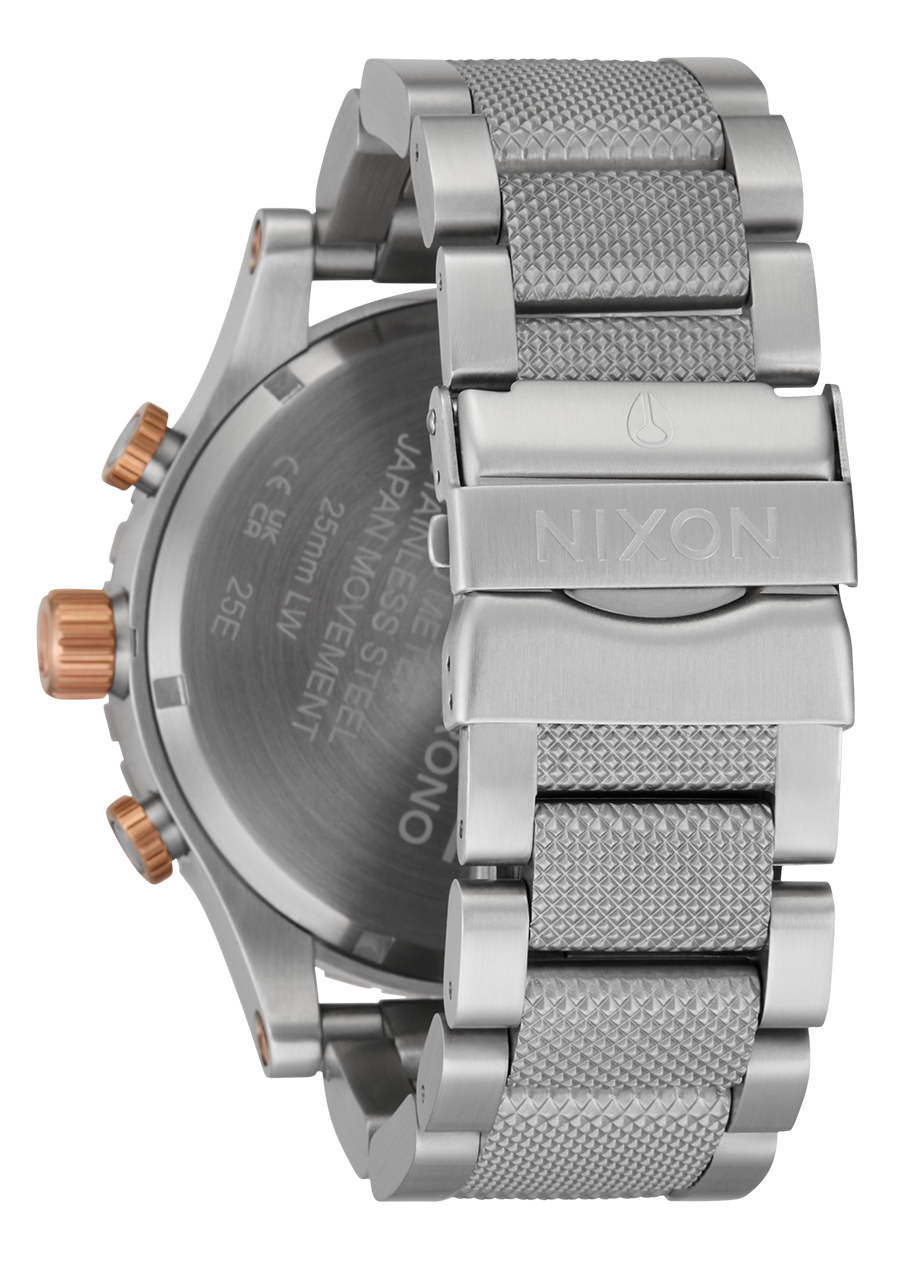 51-30 Chrono - Silver / Rose Gold / Black View 4