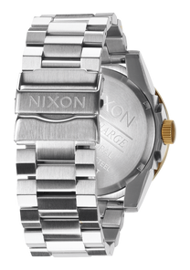 
Nixon Corporal Stainless Steel Watch - Analog - Gold / Blue Sunray - View 3