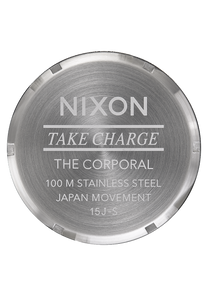 
Nixon Corporal Stainless Steel Watch - Analog - Gold / Blue Sunray - View 4