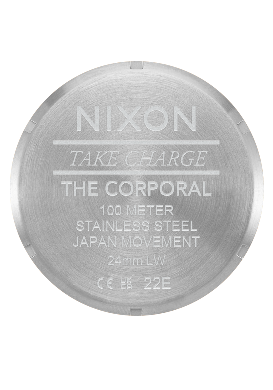 Corporal Stainless Steel - Silver / Rose Gold / Black View 5