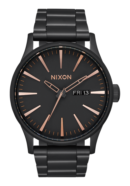 Sentry Stainless Steel - All Black / Rose Gold View 1