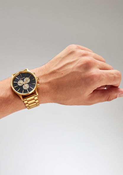 Sentry Chrono - Gold / Indigo View 5