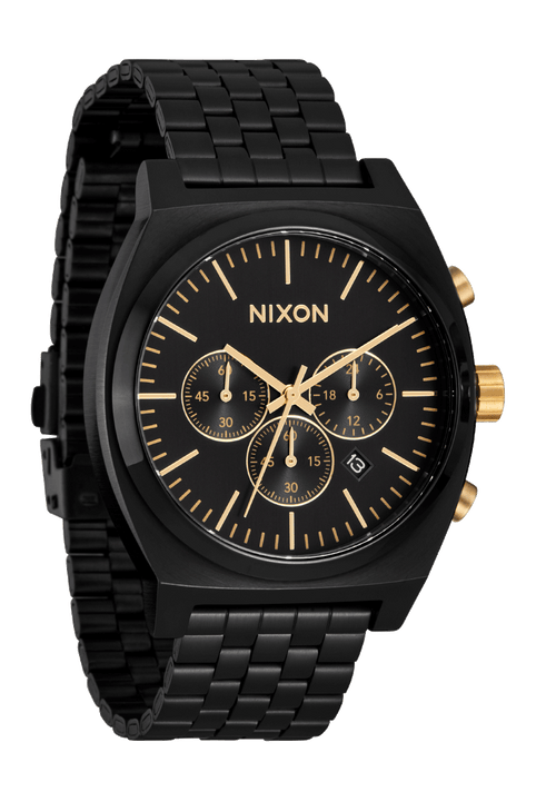 Time Teller Chrono - Black / Black / Gold