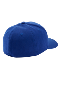 Deep Down Flexfit Athletic Fit Hat - Royal / Royal View 2