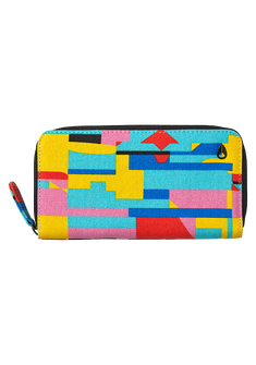 Tree Hugger Large Wallet - Turquoise