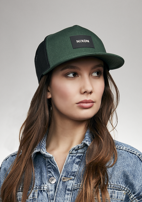 Team Trucker Hat - Green / Black