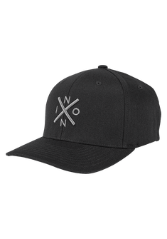 Exchange Flexfit Hat - Black / Charcoal