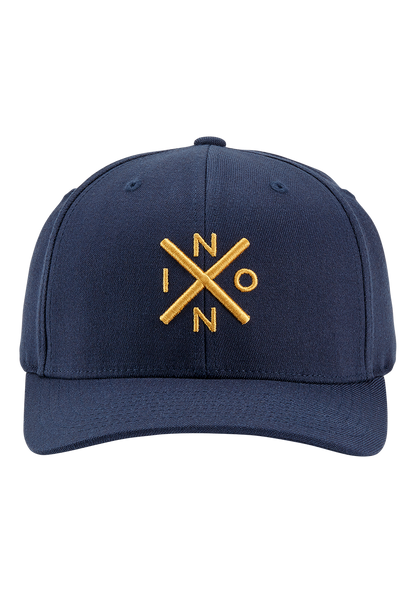 Exchange Flexfit Hat - Navy / Gold View 3