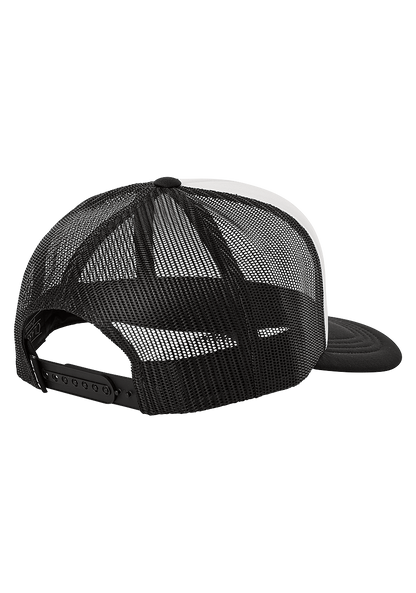 Byron Foam Trucker hat - White / Black View 2