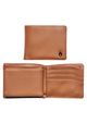 Pass Vegan Leather Coin Wallet - Saddle