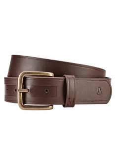 DNA Vegan Belt - Brown / Gold