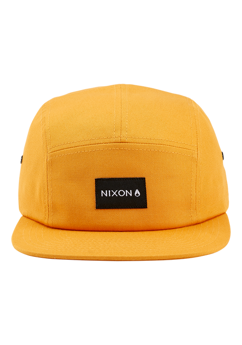 Mikey 5 Panel Hat - Yellow