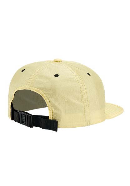 Flight Strapback Hat - Light Yellow / Aqua View 2