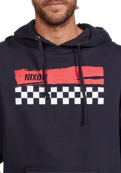 Circuit Hoodie - Navy / Red View 6