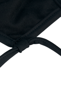 Flipside Face Mask - All Black View 3