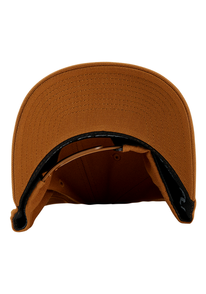 Deep Down Snapback - Brown / Black View 4