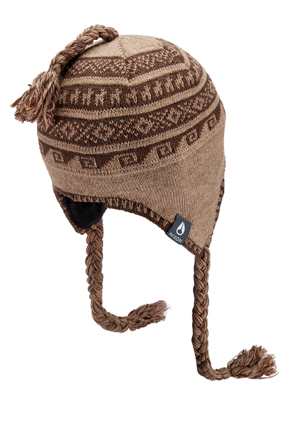 Bennett Earflap Beanie - Taupe View 2