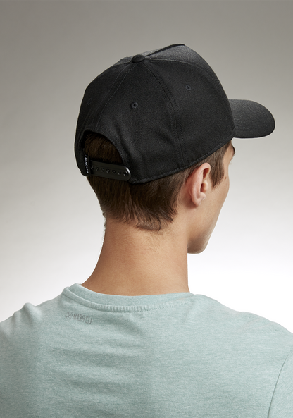 Deep Down Athletic Snapback - Black / White View 6