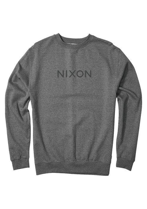 Wordmark Crew Sweatshirt - Dark Heather Gray