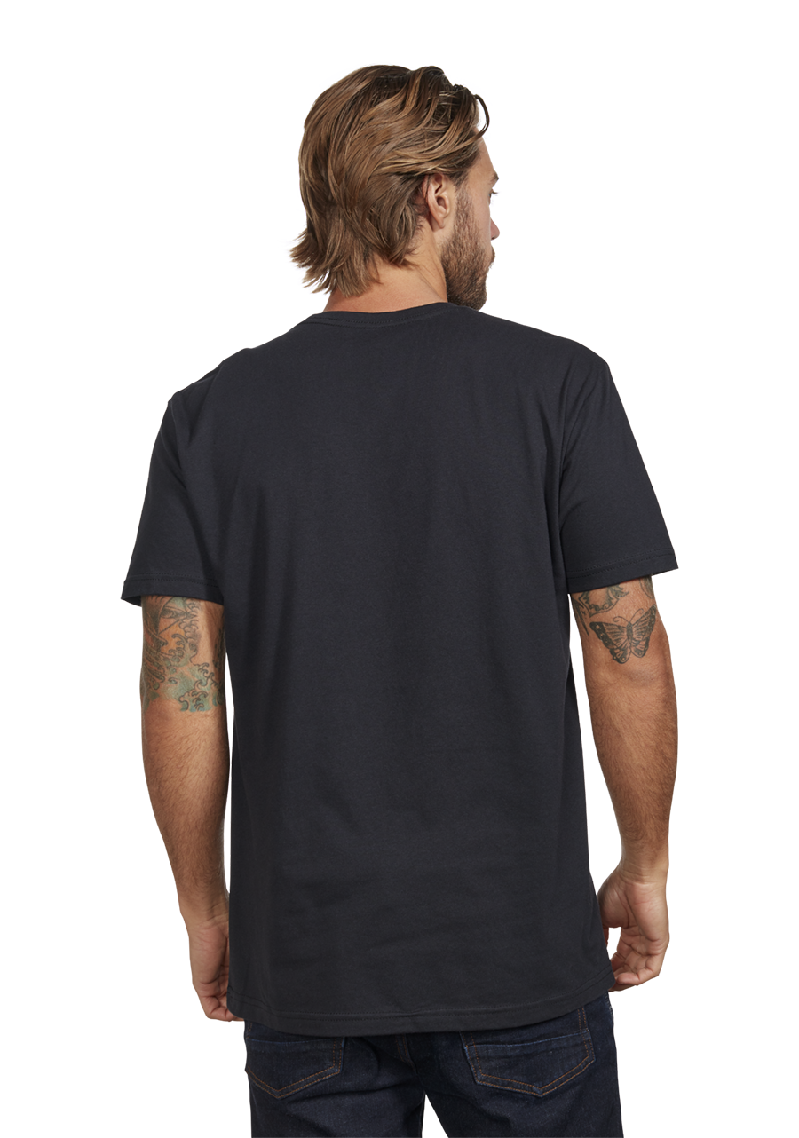 Stay Frothy Repreve® T-Shirt - Black / White View 5