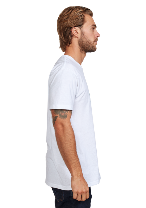 Stay Frothy Repreve® T-Shirt - White / Sage